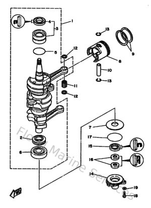 Diagram for Crankshaft & Piston