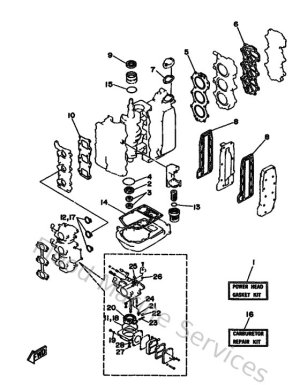 Diagram for Repair Kit 1