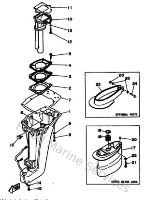 Diagram for Upper Casing