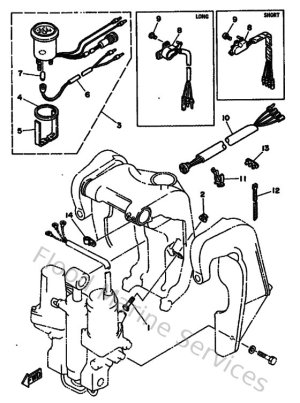 Diagram for Power Trim & Tilt Assy