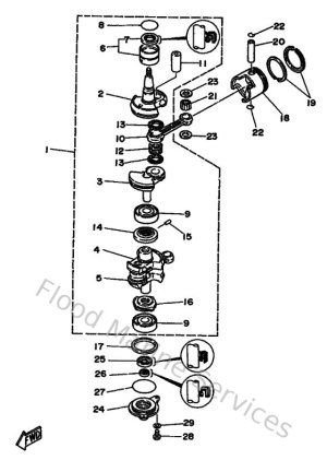 Diagram for Crankshaft & Piston