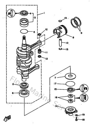 Diagram for Crankshaft & Piston