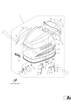 Diagram for TOP COWLING
