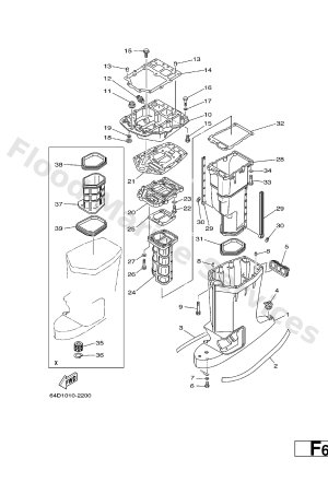 Diagram for UPPER CASING