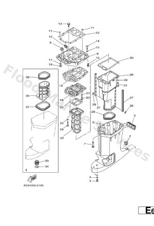 Diagram for UPPER CASING