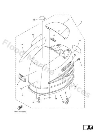 Diagram for TOP COWLING