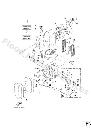 Diagram for REPAIR KIT 1