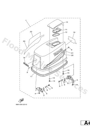 Diagram for TOP COWLING