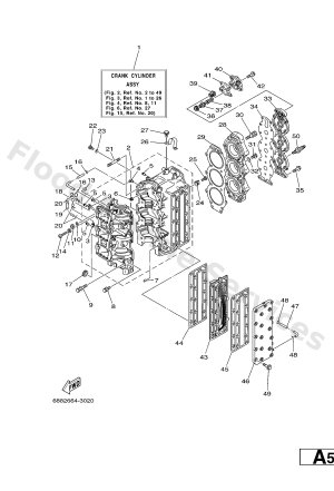 Diagram for CYLINDER & CRANKCASE