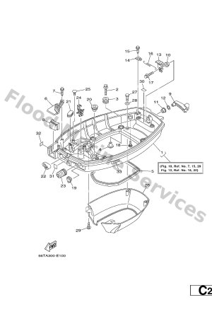 Diagram for BOTTOM COWLING