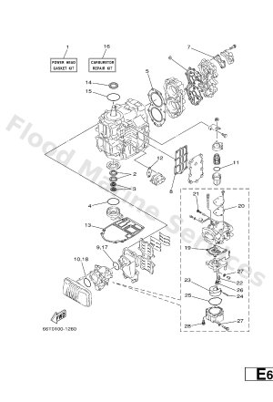 Diagram for REPAIR KIT 1
