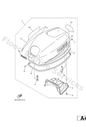 Diagram for TOP COWLING