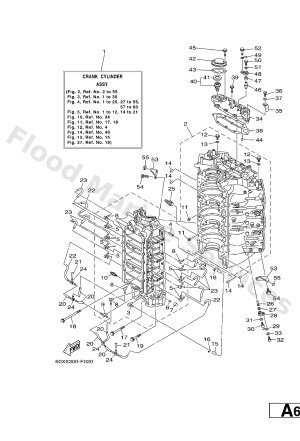 Diagram for CYLINDER & CRANKCASE 1