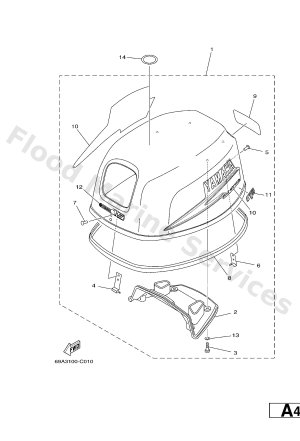 Diagram for TOP COWLING