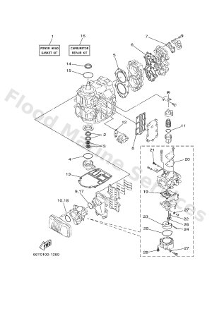 Diagram for REPAIR KIT 1