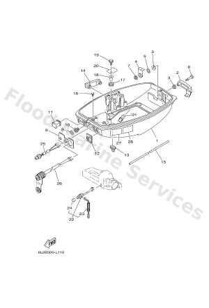 Diagram for BOTTOM COWLING