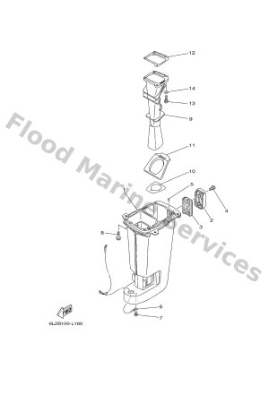 Diagram for UPPER CASING