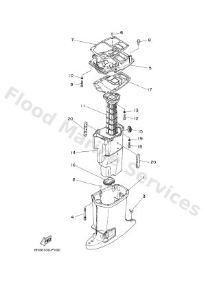 Diagram for UPPER CASING